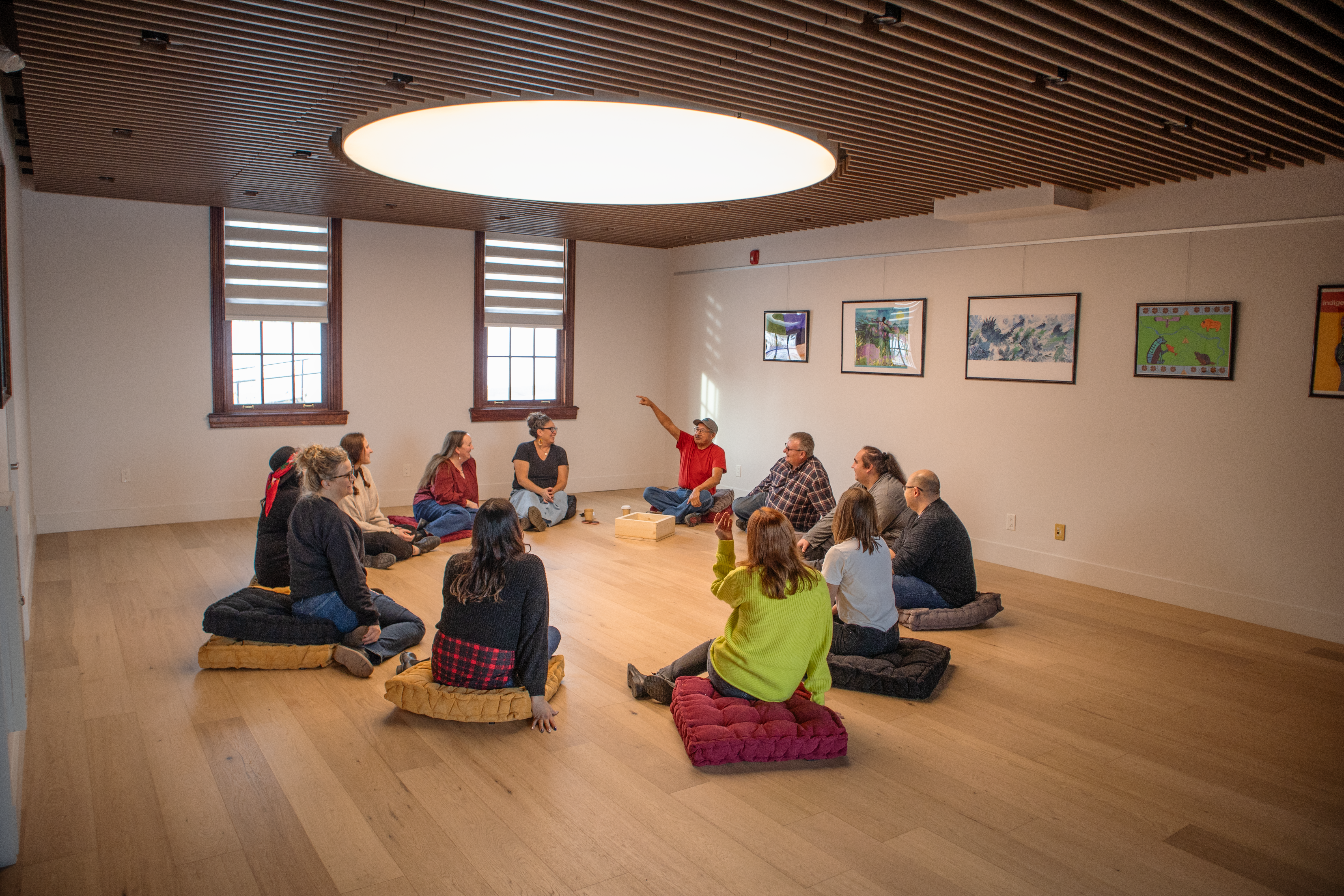 Naatowápitao'ohkánnao'p (Holy Gathering Place) interior