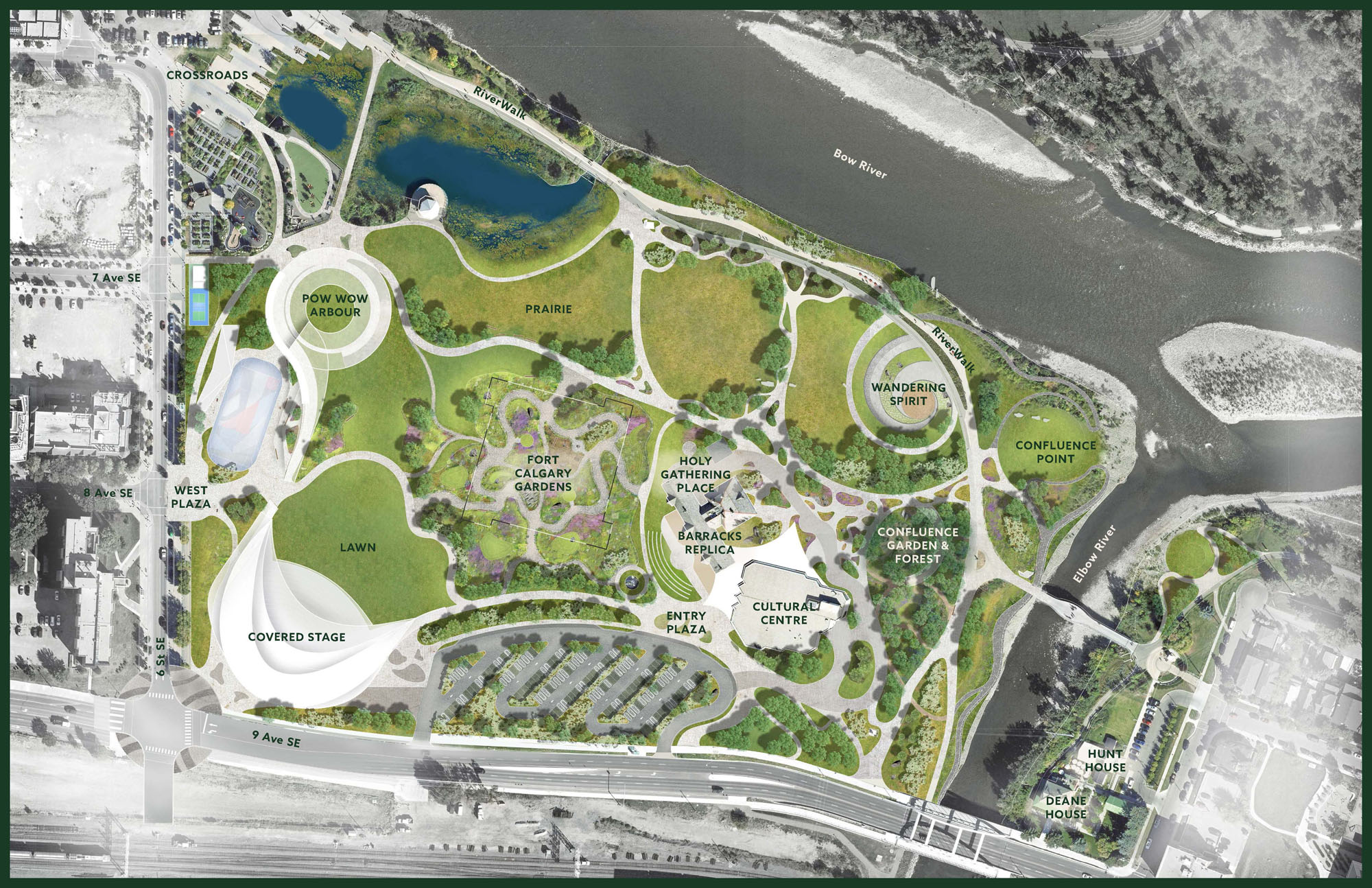 Labelled Site Concept Plan